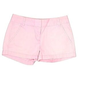 Crewcuts | Solid Pink Khaki Shorts by- J.Crew | Youth Girls Size 8 | NWOT